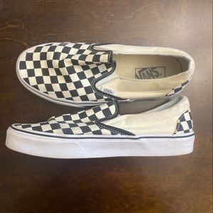 Checkered vans